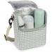 Bolsa termica I love vichy verde de Walking Mum